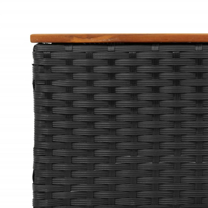 Set mobilier de grădină cu perne, 5 piese,poliratan/lemn acacia - WALTI WALTI