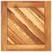 Măsuță cafea bază din sârmă negru 38x38x38 cm lemn masiv acacia - WALTI WALTI