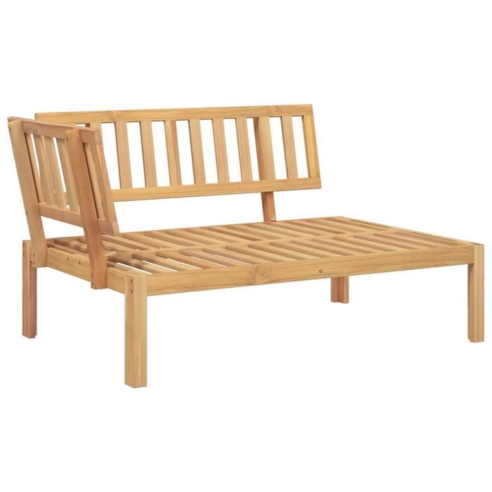 Set canapele de colț paleți de grădină 2 buc. lemn masiv acacia - WALTI WALTI