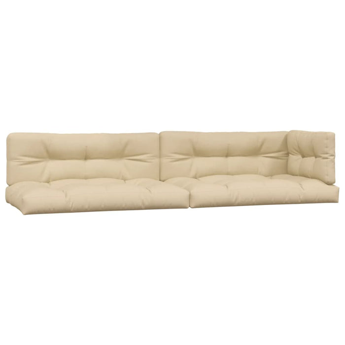 Set canapele de grădină cu perne din paleți 4 piese lemn acacia WALTI