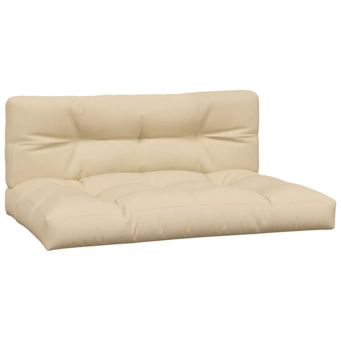 Set canapele de grădină cu perne din paleți 4 piese lemn acacia WALTI