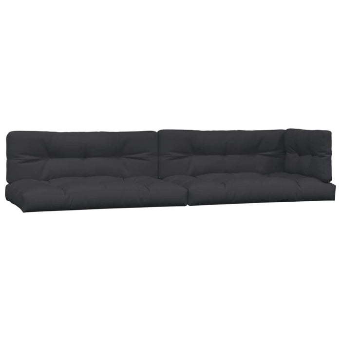 Set canapele de grădină cu perne din paleți 4 piese lemn acacia WALTI