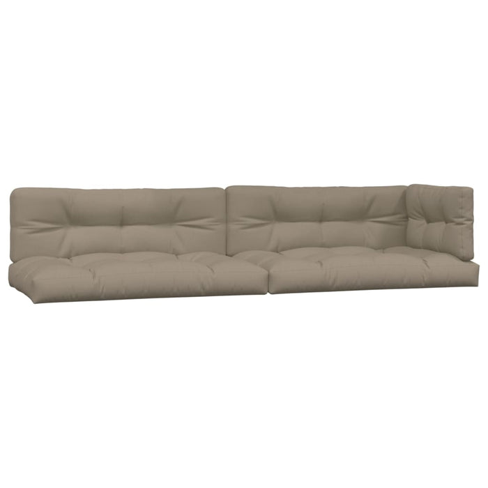 Set canapele de grădină cu perne din paleți 4 piese lemn acacia WALTI