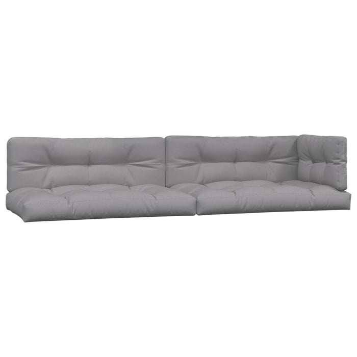 Set canapele de grădină cu perne din paleți 4 piese lemn acacia WALTI