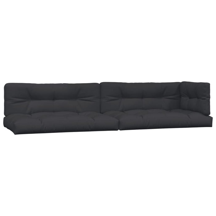 Set canapele de grădină cu perne din paleți 4 piese lemn acacia WALTI