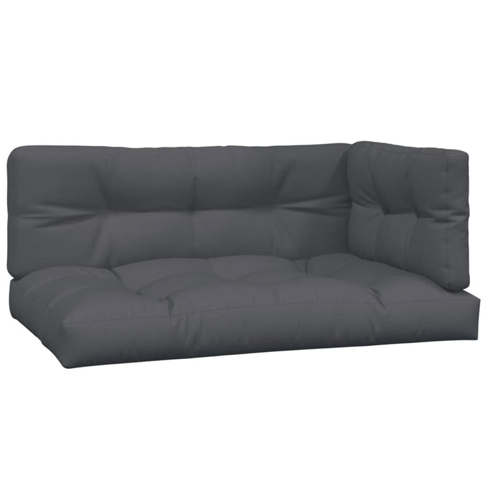 Set canapele de grădină cu perne din paleți 4 piese lemn acacia WALTI