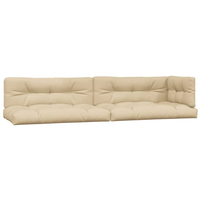 Set canapele de grădină cu perne din paleți 5 piese lemn acacia WALTI