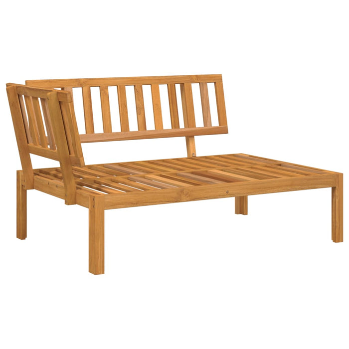 Set canapele grădină cu perne din paleți, 3 piese, lemn acacia - WALTI WALTI