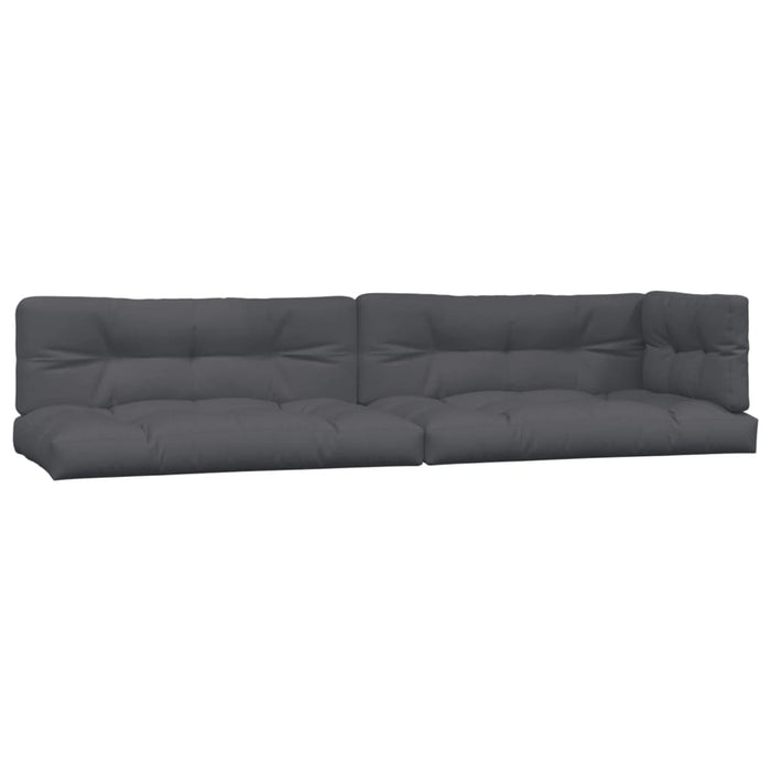 Set canapele de grădină cu perne din paleți 4 piese lemn acacia WALTI