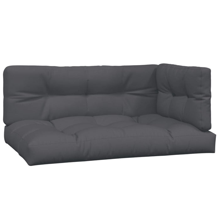 Set canapele de grădină cu perne din paleți 4 piese lemn acacia WALTI