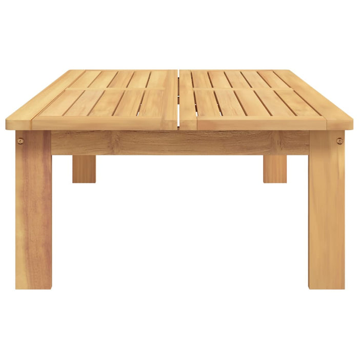 Masă de grădină, 100x60x30 cm, lemn masiv de acacia - WALTI WALTI