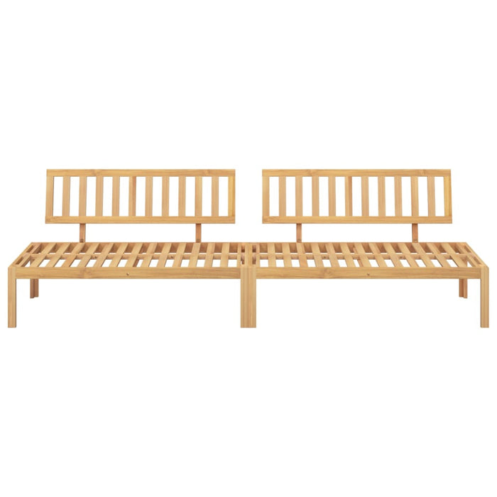 Set canapele mijloc paleți de grădină 2 buc. lemn masiv acacia - WALTI WALTI
