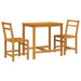 Set mobilier de balcon, 3 piese, lemn masiv de acacia - WALTI WALTI