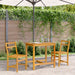 Set mobilier de balcon, 3 piese, lemn masiv de acacia - WALTI WALTI