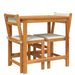 Set mobilier de balcon cu perne, 3 piese, lemn masiv acacia - WALTI WALTI