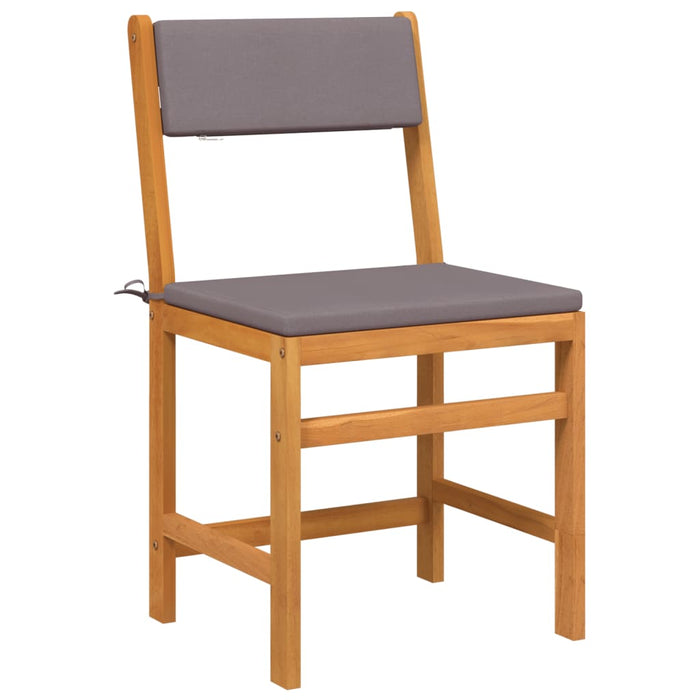 Set mobilier de balcon cu perne, 3 piese, lemn masiv acacia - WALTI WALTI