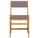 Set mobilier de balcon cu perne, 3 piese, lemn masiv acacia - WALTI WALTI