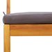 Set mobilier de balcon cu perne, 3 piese, lemn masiv acacia - WALTI WALTI