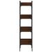 Bibliotecă 4 niveluri stejar maro 35x30x138,5 cm lemn prelucrat - WALTI WALTI