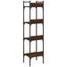 Bibliotecă 4 niveluri stejar maro 35x30x138,5 cm lemn prelucrat - WALTI WALTI