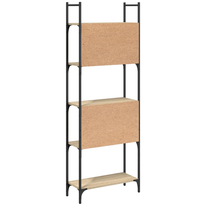Bibliotecă 5 niveluri, stejar sonoma, 60,5x24x166,5 cm WALTI