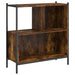 Bibliotecă, stejar fumuriu, 72x28x77,5 cm, lemn prelucrat - WALTI WALTI