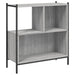 Bibliotecă, gri sonoma, 72x28x77,5 cm, lemn prelucrat - WALTI WALTI