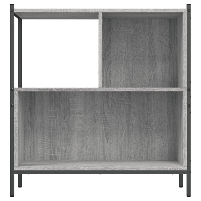 Bibliotecă, gri sonoma, 72x28x77,5 cm, lemn prelucrat - WALTI WALTI