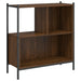 Bibliotecă, stejar maro, 72x28x77,5 cm, lemn prelucrat - WALTI WALTI
