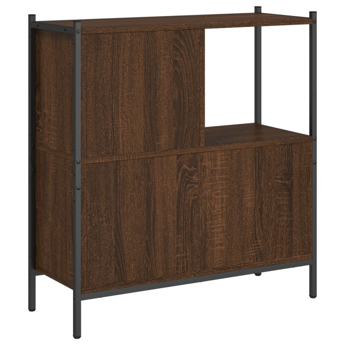 Bibliotecă, stejar maro, 72x28x77,5 cm, lemn prelucrat - WALTI WALTI