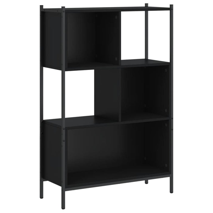 Bibliotecă, negru, 72x28x109 cm, lemn prelucrat - WALTI WALTI