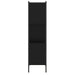 Bibliotecă, negru, 72x28x109 cm, lemn prelucrat - WALTI WALTI
