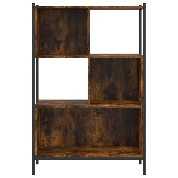 Bibliotecă, stejar fumuriu, 72x28x109 cm, lemn prelucrat - WALTI WALTI
