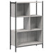 Bibliotecă, gri sonoma, 72x28x109 cm, lemn prelucrat - WALTI WALTI