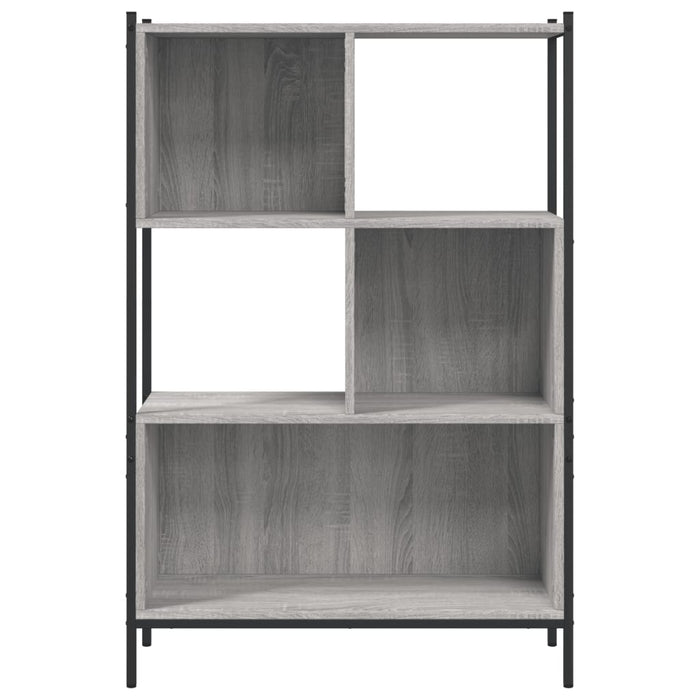Bibliotecă, gri sonoma, 72x28x109 cm, lemn prelucrat - WALTI WALTI