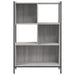 Bibliotecă, gri sonoma, 72x28x109 cm, lemn prelucrat - WALTI WALTI