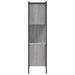 Bibliotecă, gri sonoma, 72x28x109 cm, lemn prelucrat - WALTI WALTI