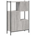 Bibliotecă, gri sonoma, 72x28x109 cm, lemn prelucrat - WALTI WALTI
