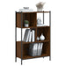 Bibliotecă, stejar maro, 72x28x109 cm, lemn prelucrat - WALTI WALTI