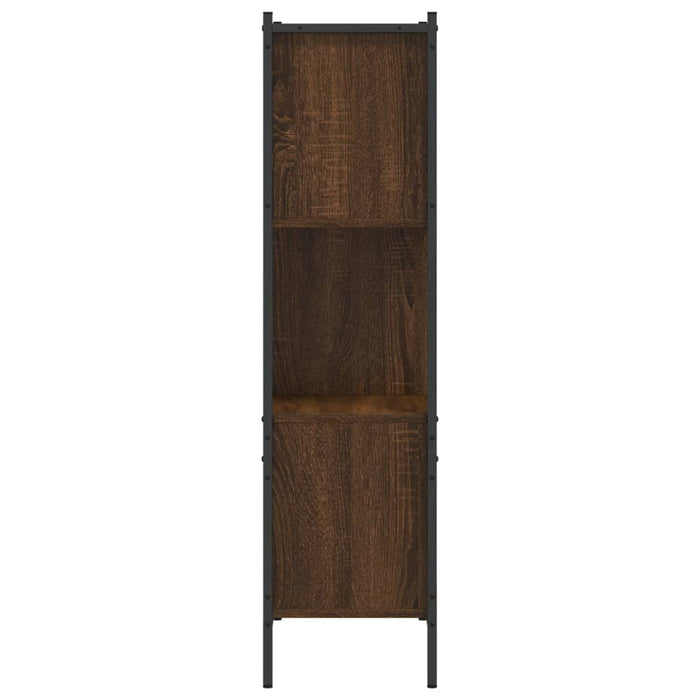 Bibliotecă, stejar maro, 72x28x109 cm, lemn prelucrat - WALTI WALTI