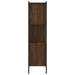 Bibliotecă, stejar maro, 72x28x109 cm, lemn prelucrat - WALTI WALTI