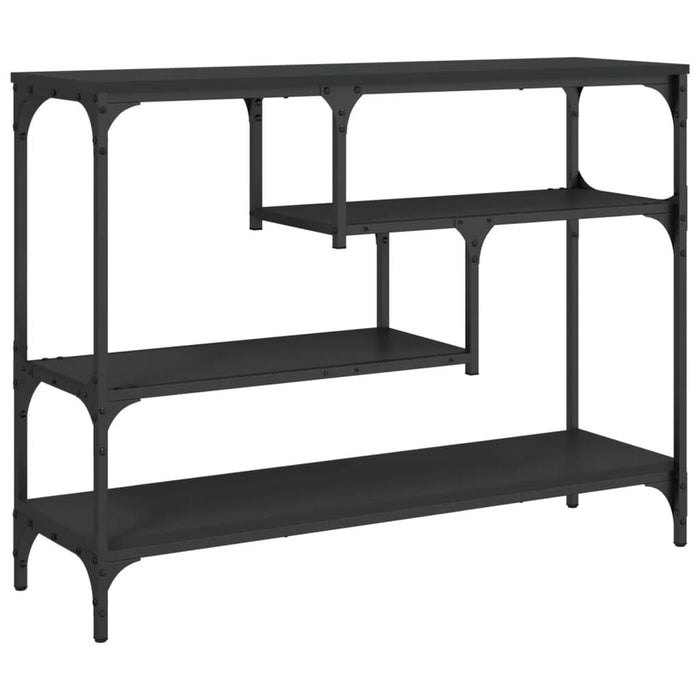 Măsuță consolă, negru, 100x30x75 cm, lemn compozit - WALTI WALTI