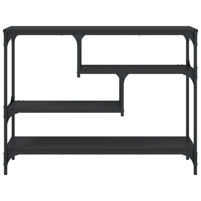 Măsuță consolă, negru, 100x30x75 cm, lemn compozit - WALTI WALTI