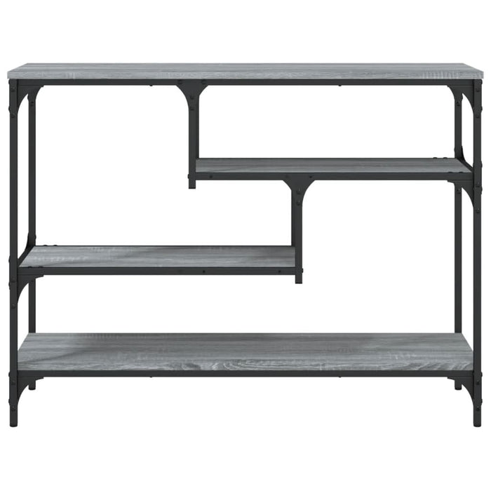 Măsuță consolă, gri sonoma, 100x30x75 cm, lemn prelucrat - WALTI WALTI