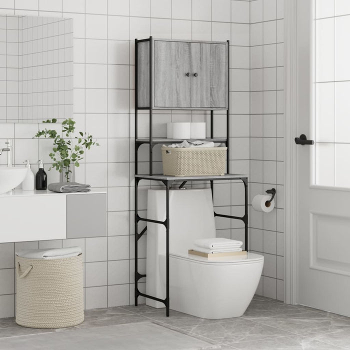 Dulap mașină de spălat, gri sonoma, 68x48,5x194 cm - WALTI WALTI