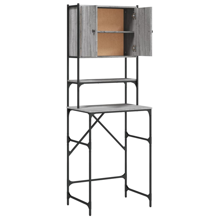 Dulap mașină de spălat, gri sonoma, 68x48,5x194 cm - WALTI WALTI