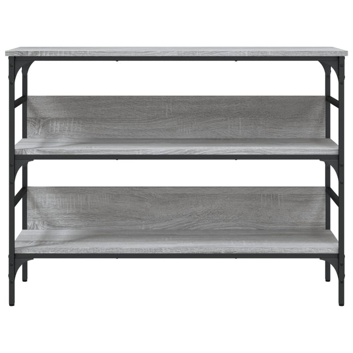 Măsuță consolă, gri sonoma, 100x32x75 cm, lemn prelucrat - WALTI WALTI