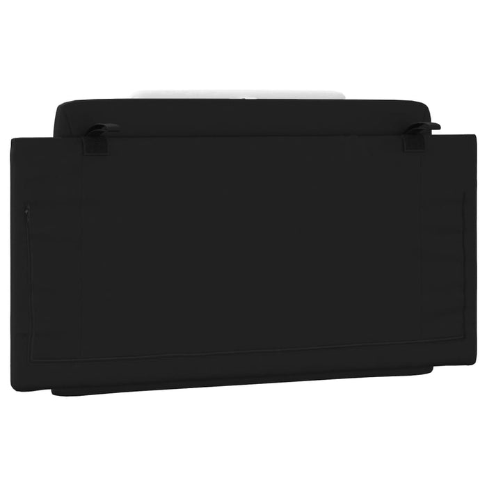 Pernă pentru tăblie Viana alb-negru 100 cm piele ecologică WALTI