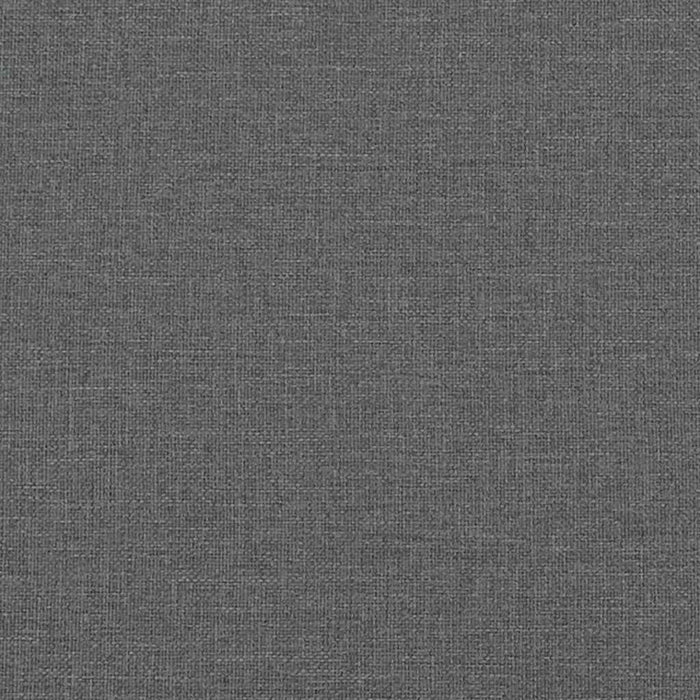 Cadru de pat fără saltea, Hvar, gri închis, 100x200 cm, textil WALTI