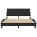 Cadru de pat fără saltea, negru, 120x200 cm, catifea - WALTI WALTI